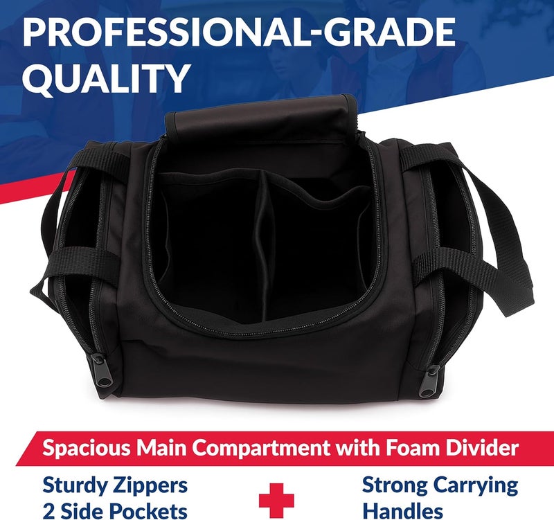 Dixie Ems Dixigear Empty First Responder II Bag 10.5" x 5" x 8" - Tactical Black - Image 3